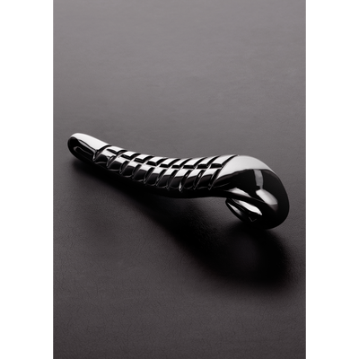 Steel by Shots Devil Tongue Dildo