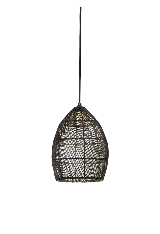 Light & Living Hanglamp 'Meya' 20cm, kleur Zwart