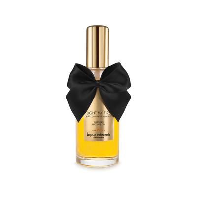 Bijoux Indiscrets Light My Fire - Warming Massage Oil Soft Caramel and Sea Salt