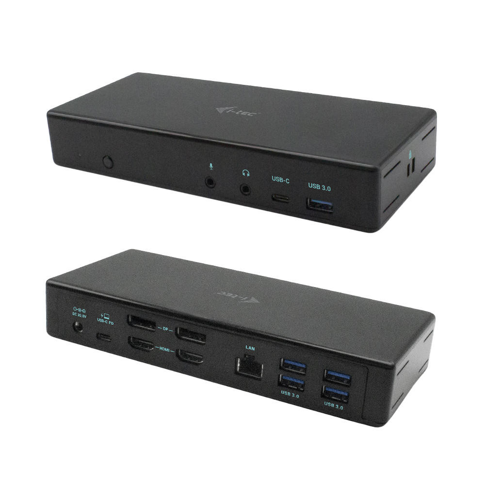 i-tec USB-C Quattro 4K Dock 85W