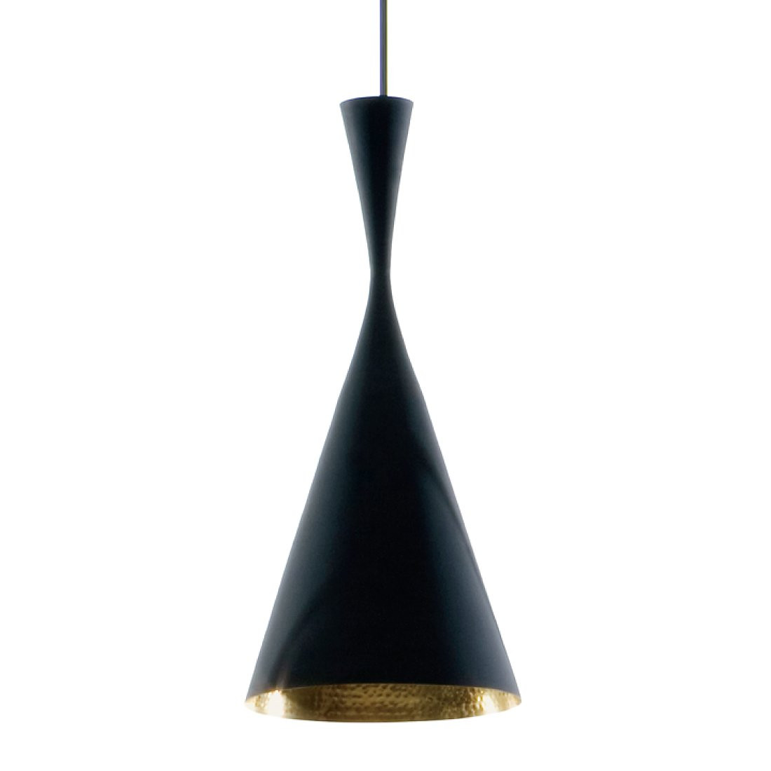 Tom Dixon Beat Light Tall Hanglamp Zwart