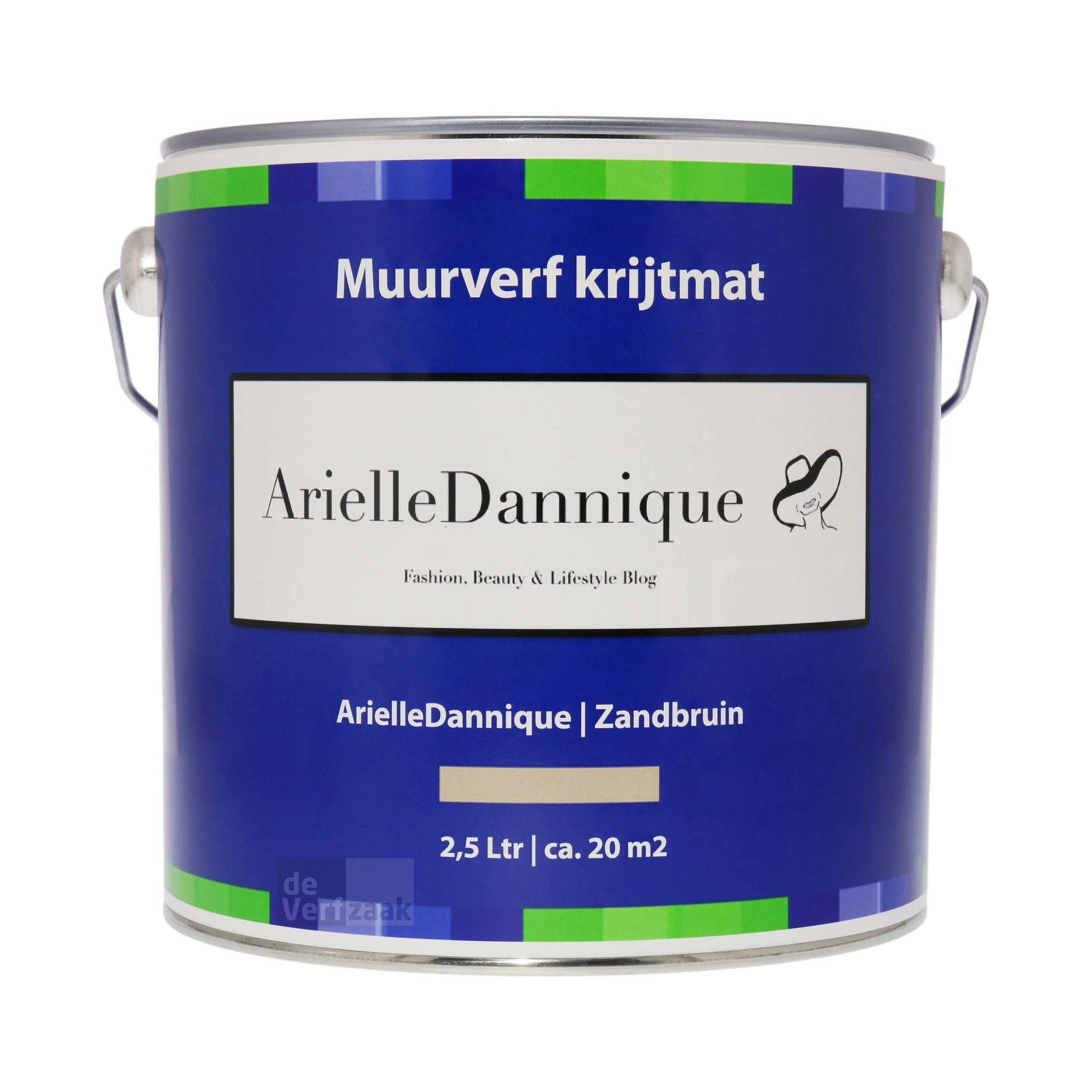 ArielleDannique Muurverf Krijtmat - 2,5 liter Zandbruin