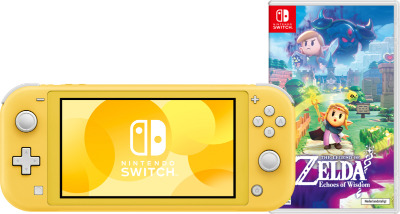 Nintendo Switch Lite Geel + Zelda: Echoes of Wisdom Switch