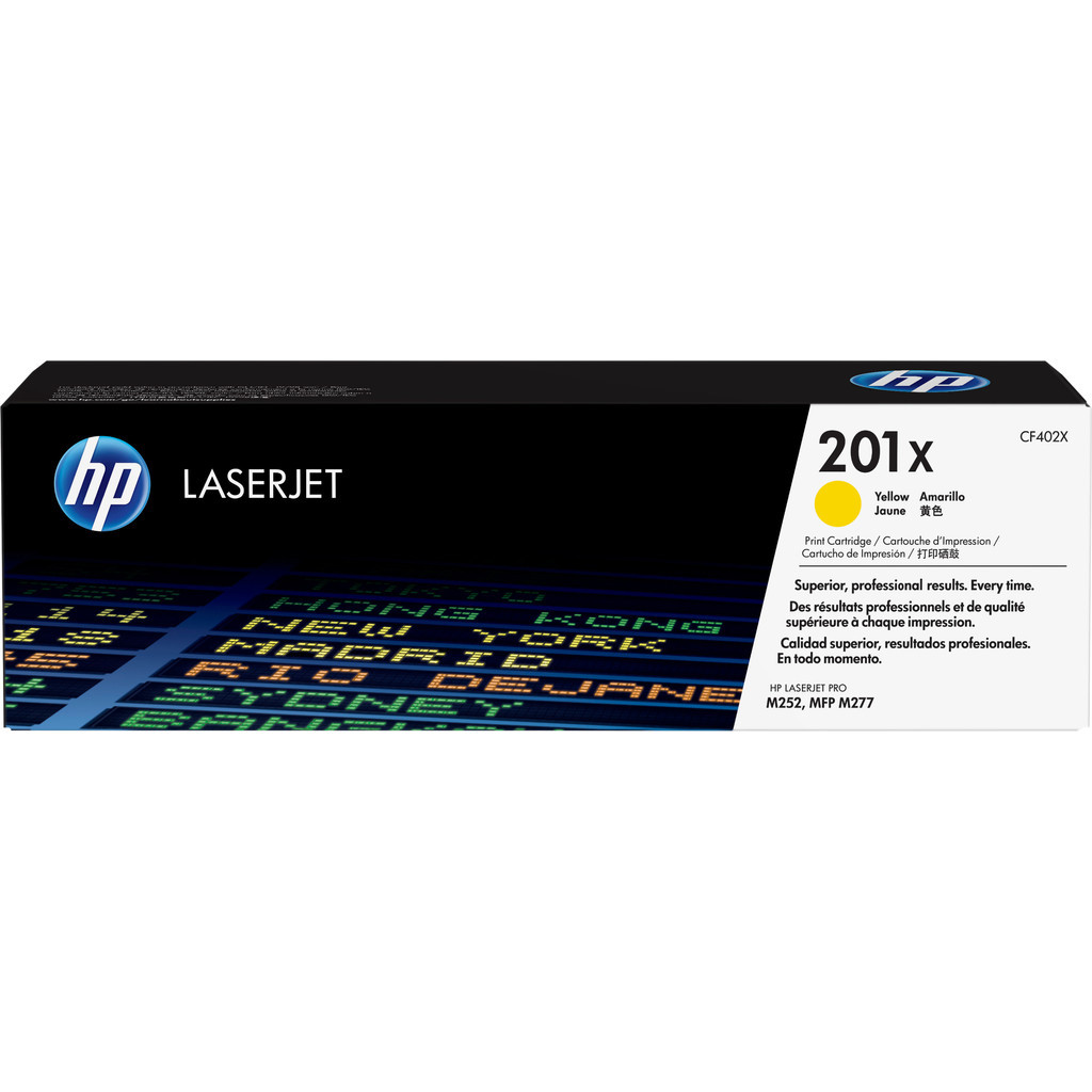 HP 201X Toner Geel (Hoge Capaciteit)