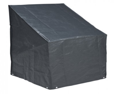 Beschermhoes tuinmeubelen voor stapelstoelen 68x68x110cm