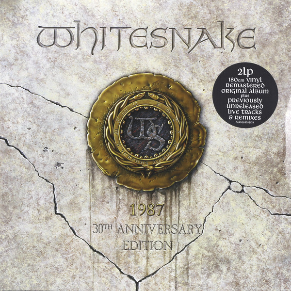 Whitesnake Whitesnake - 1987 (30th Anniversary) (2 Lp, 180 Gr)