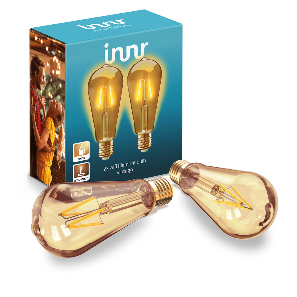 Innr Wifi E27 Filament Edison Vintage 2-pack