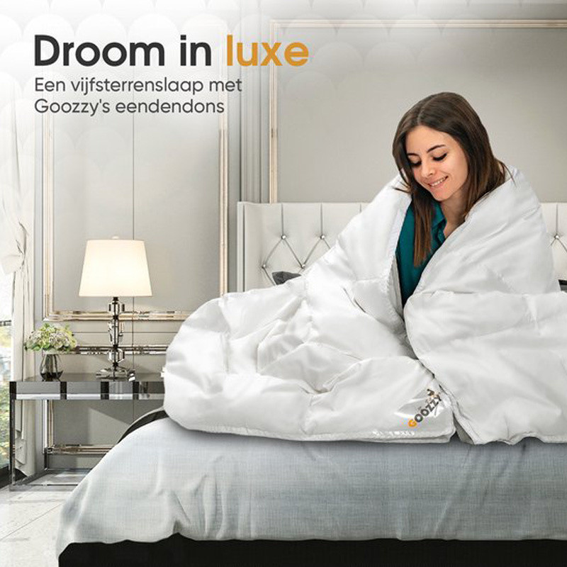 Enkel , All season Dekbed Dons - 140x220 cm (Eenpersoons) - Zydante Swisstech® - 500 Gram - Dekbed-Discounter.nl