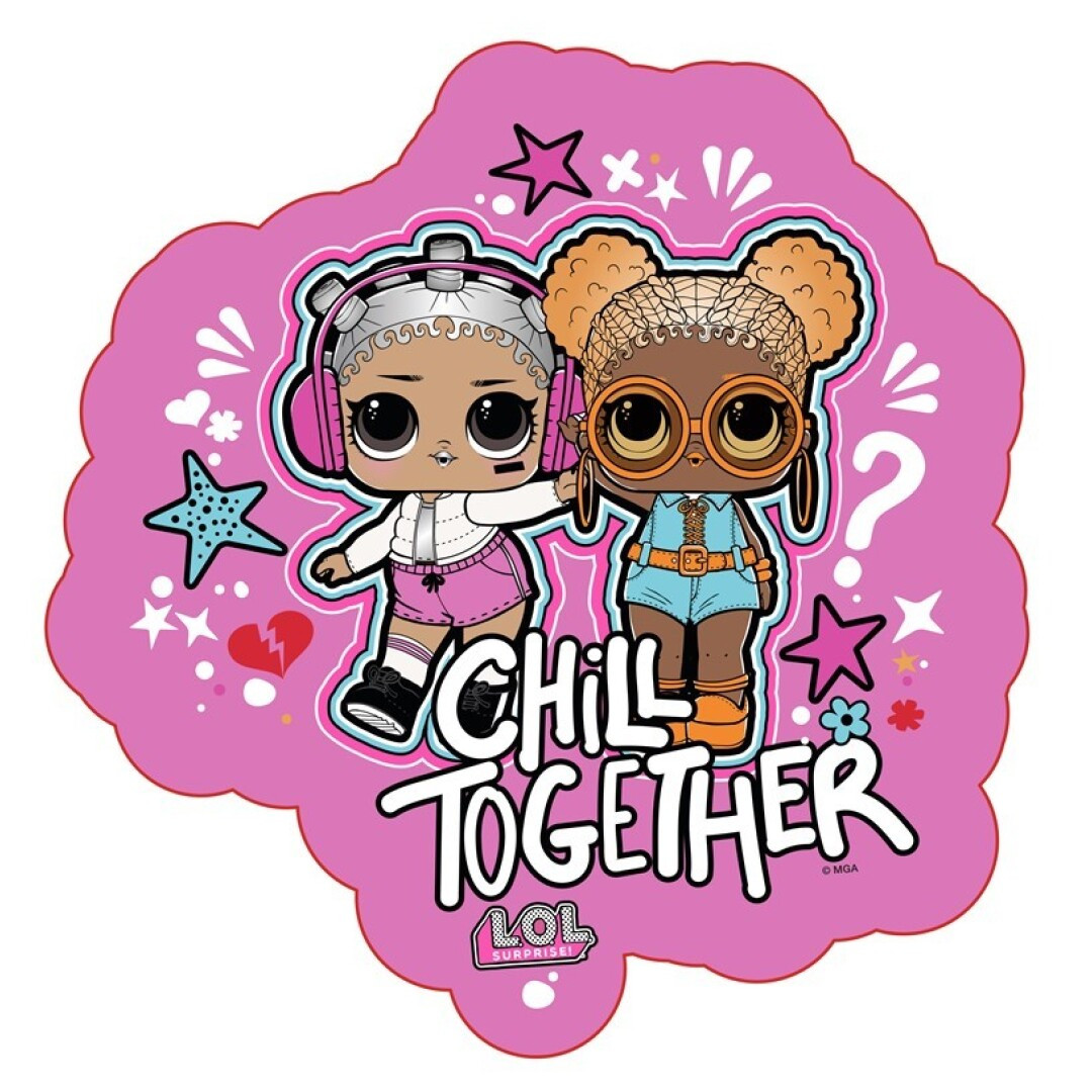 L.o.L Surprise sierkussen Chill Together - 35X 35Cm