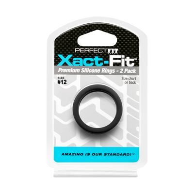 PerfectFitBrand #12 Xact-Fit - Cockring 2-Pack