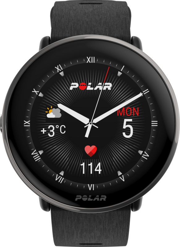 Polar Ignite 3 Titanium/Zwart