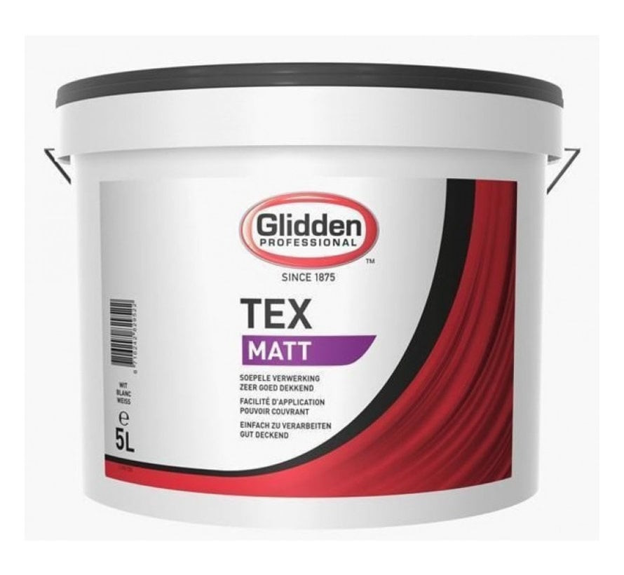 Glidden Tex Matt - RAL 9010