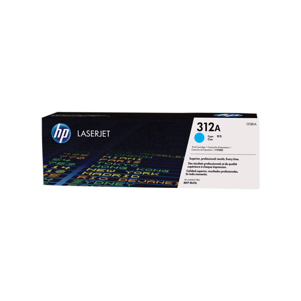 HP 312A Toner Cyaan