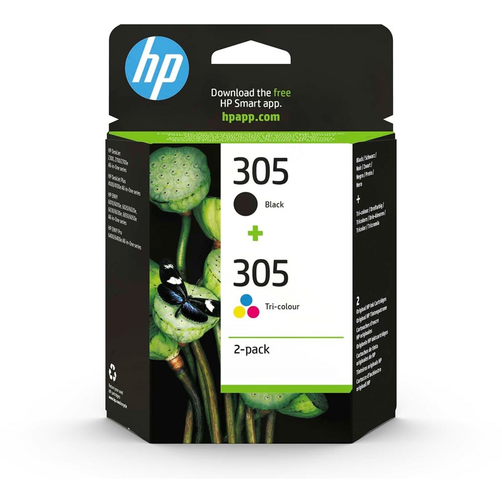 HP 305 Cartridges Combo Pack Inkt