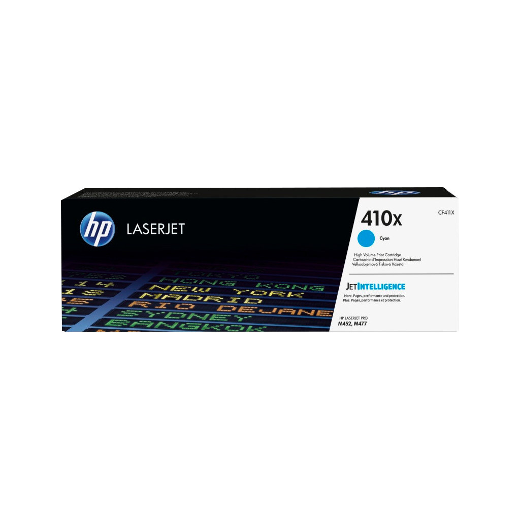 HP 410X Toner Cyaan (Hoge Capaciteit)