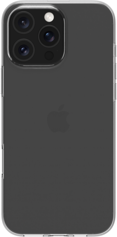 BlueBuilt Apple iPhone 16 Pro Max Back Cover Transparant