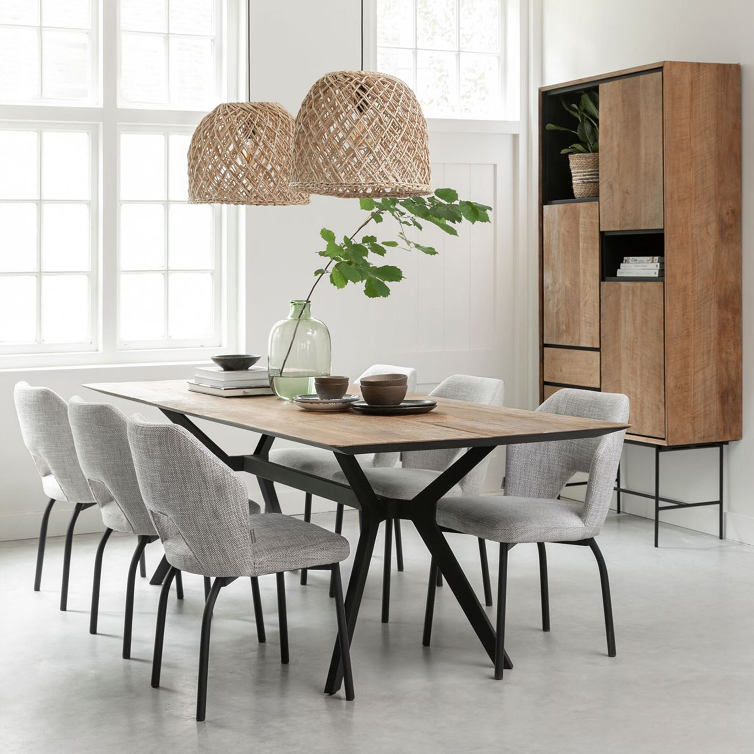 DTP Home Eettafel Metropole Teakhout - Naturel