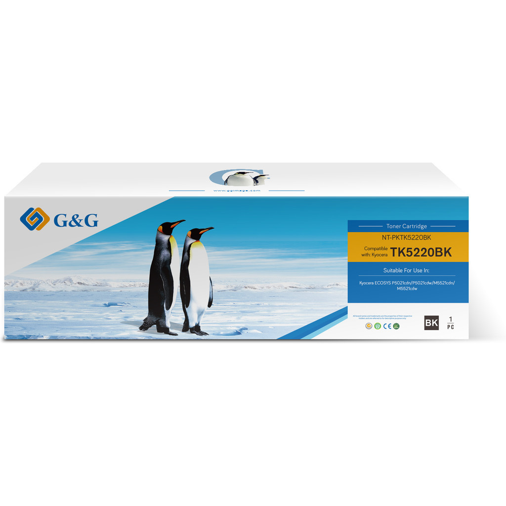 G&G TK-5220 Toner Zwart