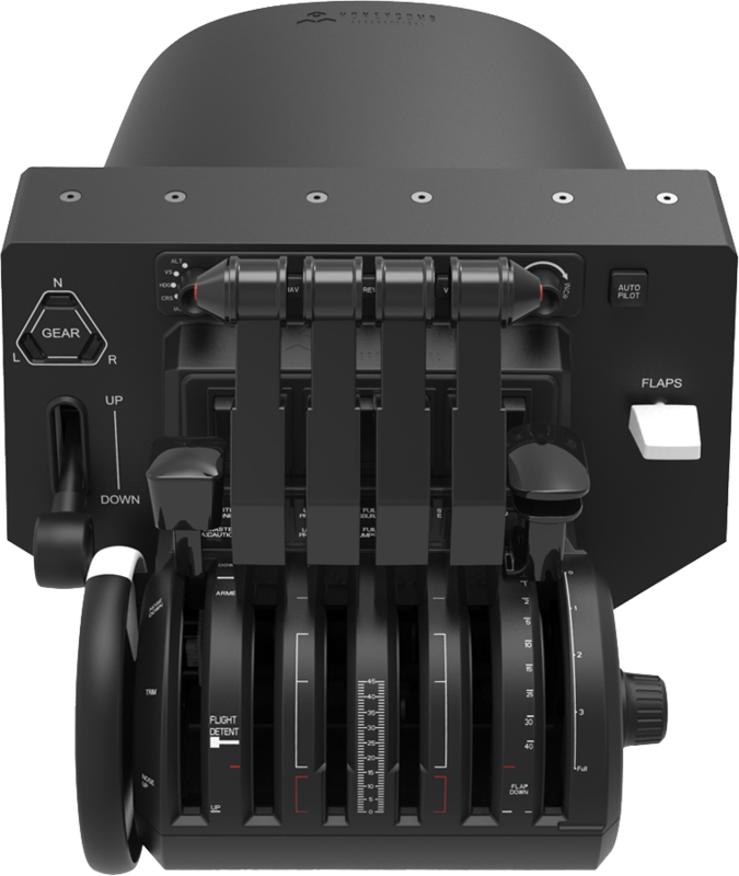 Honeycomb Throttle Pack voor Airbus A319-A380 PC