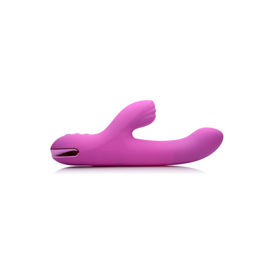 XR Brands Silicone Pulsating and Vibrating Rabbit