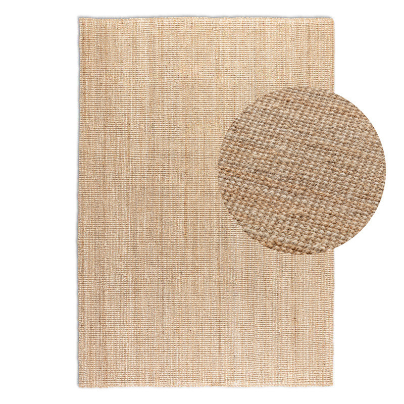 Handgeweven Jute Vloerkleed - Hanse Home - 190x280 cm - Rechthoek - Dekbed-Discounter.nl