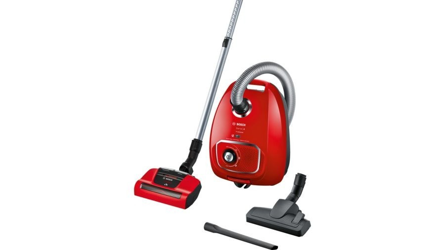 Bosch BGBS4PET1 ProAnimal Stofzuiger met zak Rood