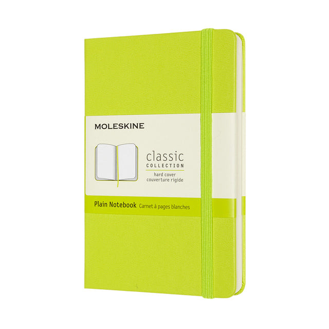 Notitieboek moleskine pocket 90x140 blc hc lem gn