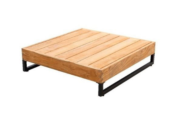 Yasashii coffee table low teak - Yoi