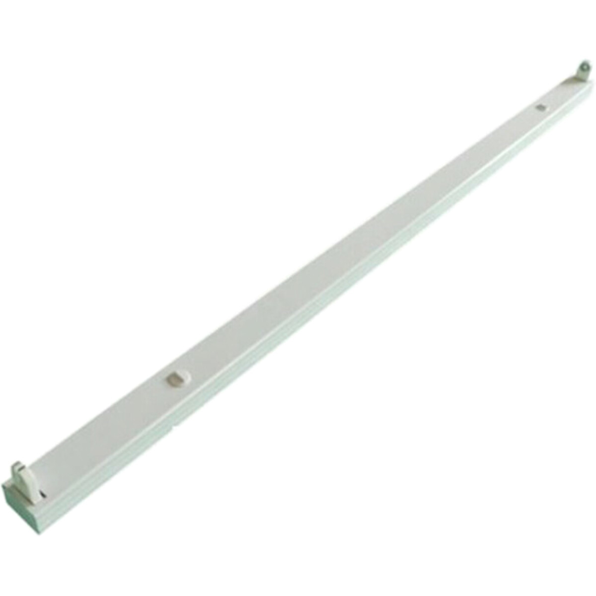 LED TL Armatuur T8 - Aigi Dybolo - 120cm Enkel - IP20 - Mat Wit - Staal