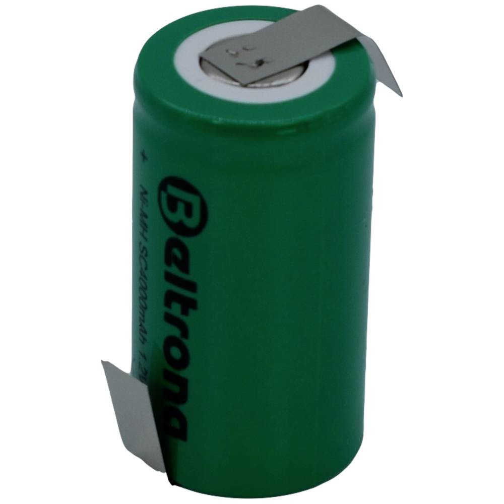 Beltrona SC4000 Speciale oplaadbare batterij Sub-C Z-soldeerlip NiMH 1.2 V 4000 mAh