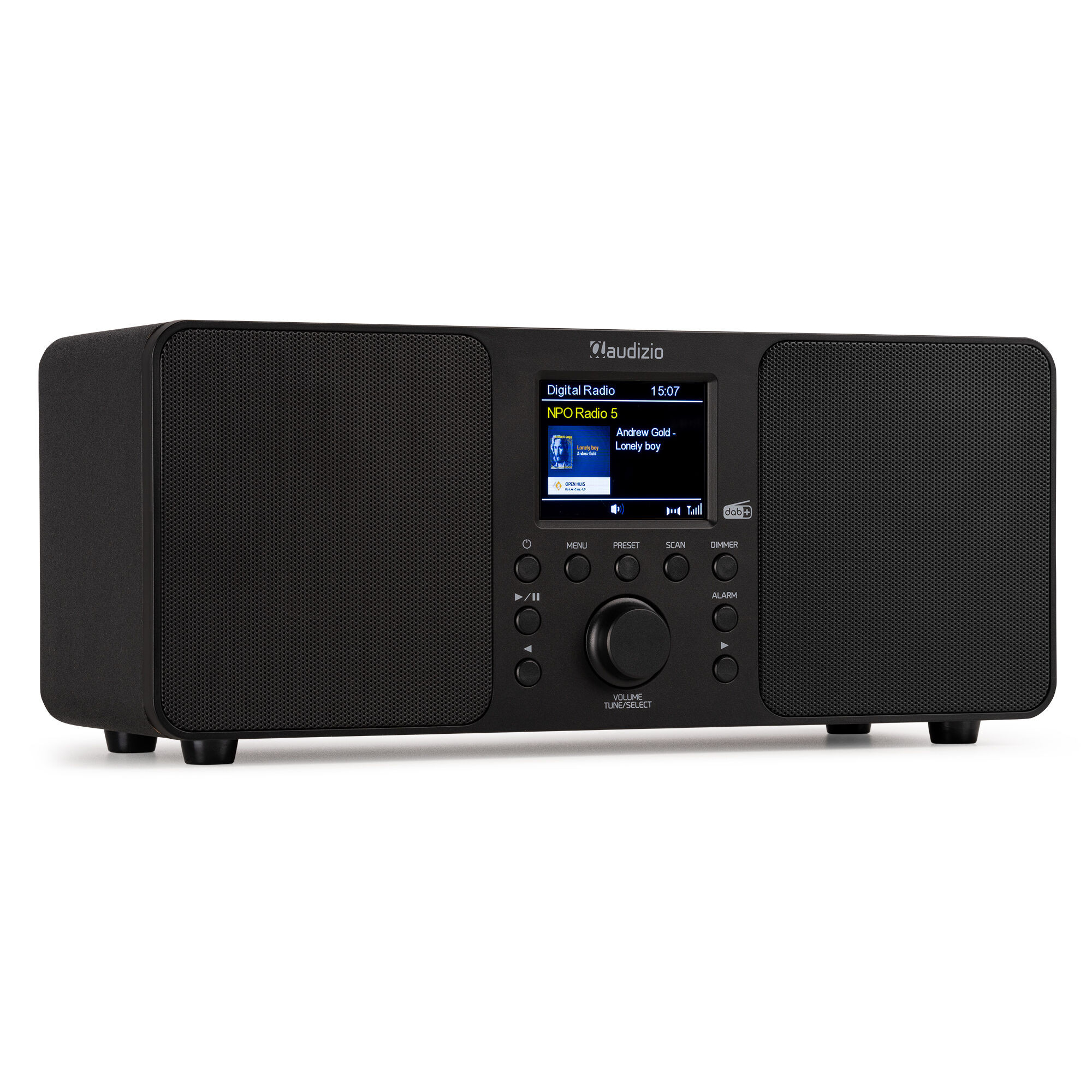 Retourdeal - Audizio Genua DAB radio - DAB+ radio met Bluetooth &