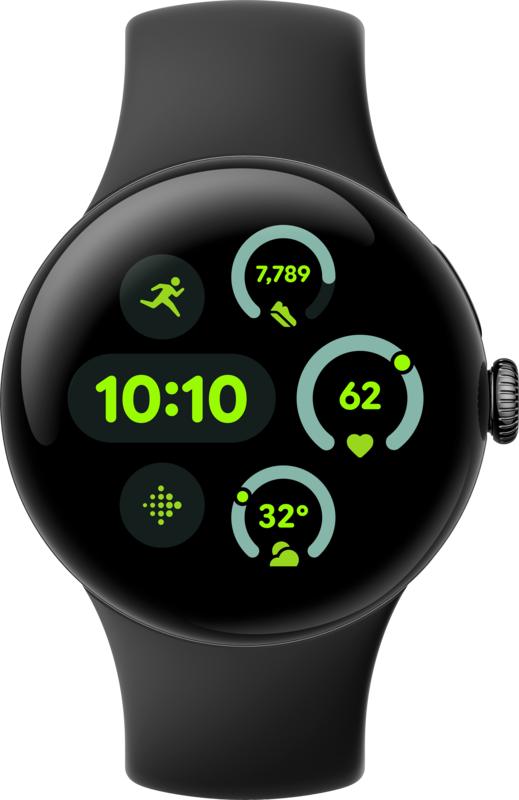 Google Pixel Watch 3 Witgoud/Grijs 41mm