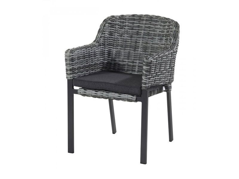 Cairo Dining chair Silvergrey - Hartman