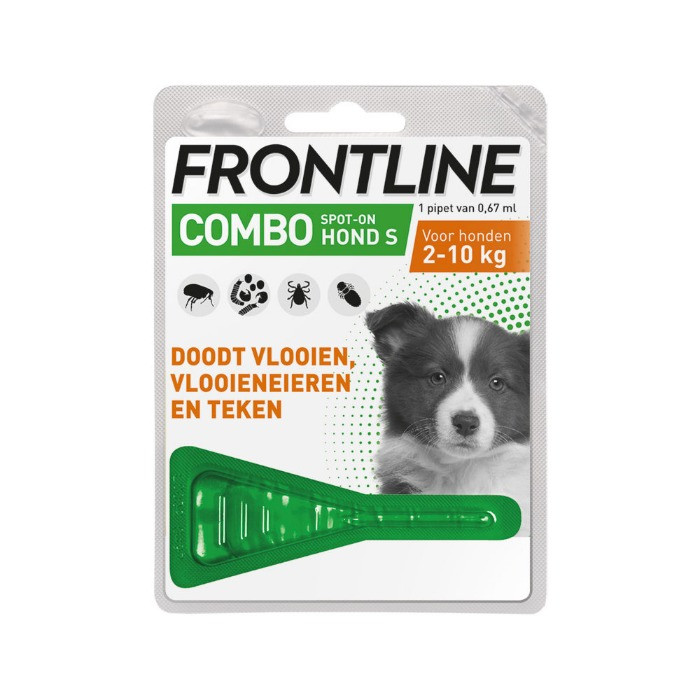 Frontline Combo Spot On Puppy - Anti vlooien en tekenmiddel - 1 pip