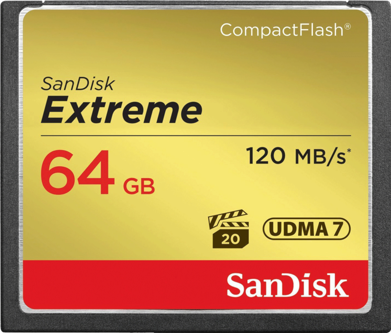 SanDisk Extreme 64GB CF