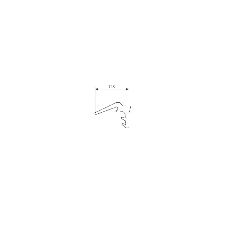 GU tochtprofiel schema A/C/G=1/2/1x dbrt p1156