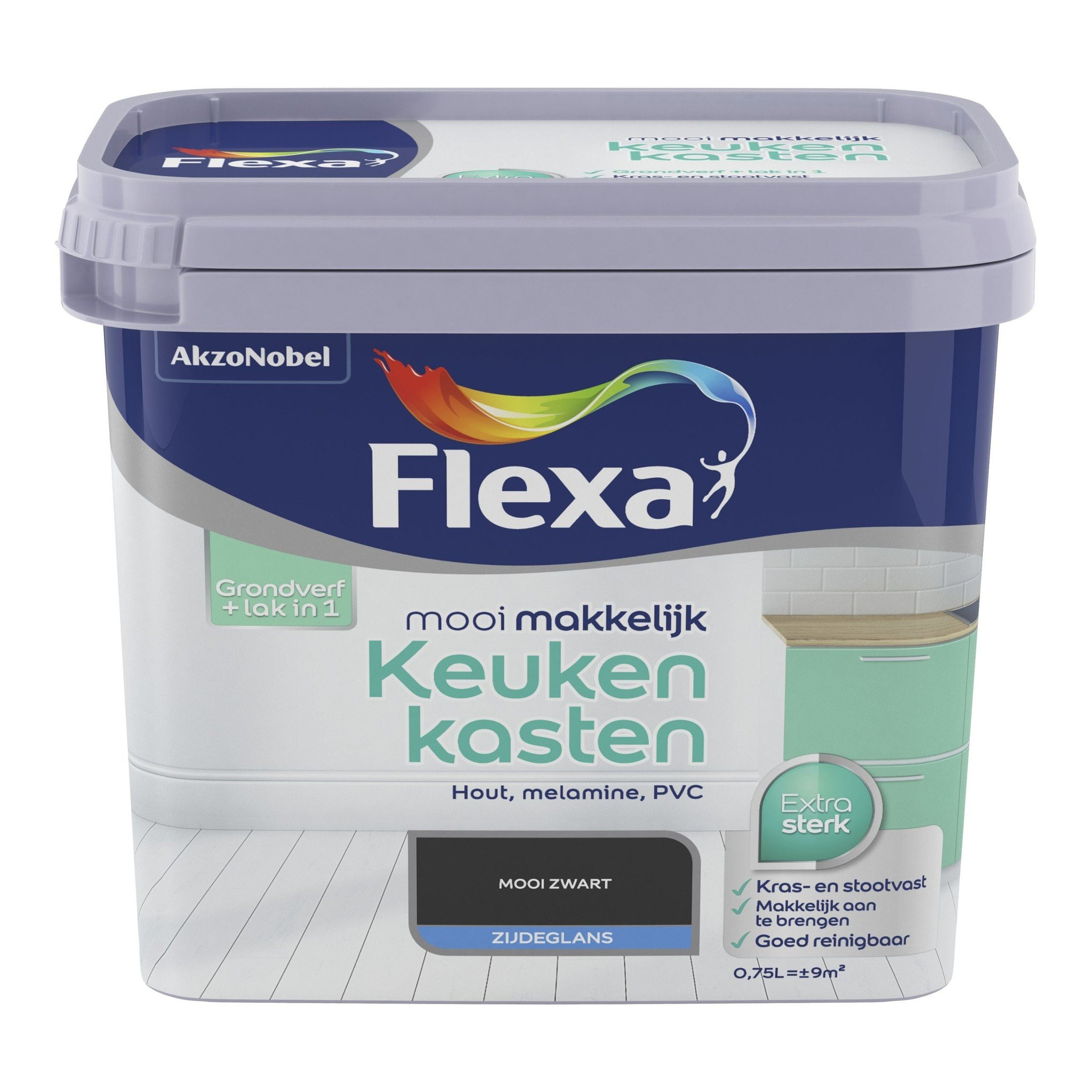 Flexa Mooi Makkelijk Keukenkasten - Zwart