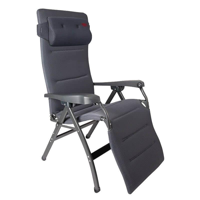 Crespo AP-242 Air-Deluxe Relaxstoel Grijs