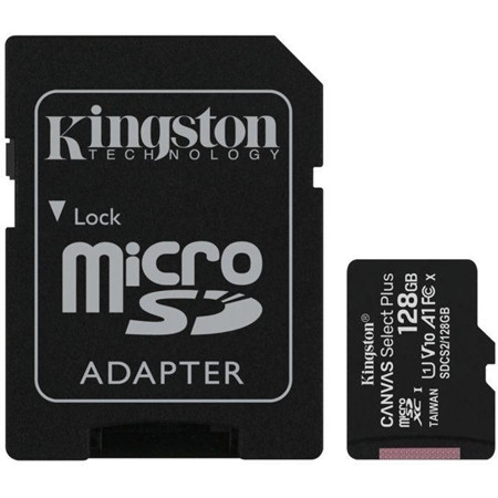 Kingston Canvas Select Plus microSDXC 128GB incl. SD-adapter