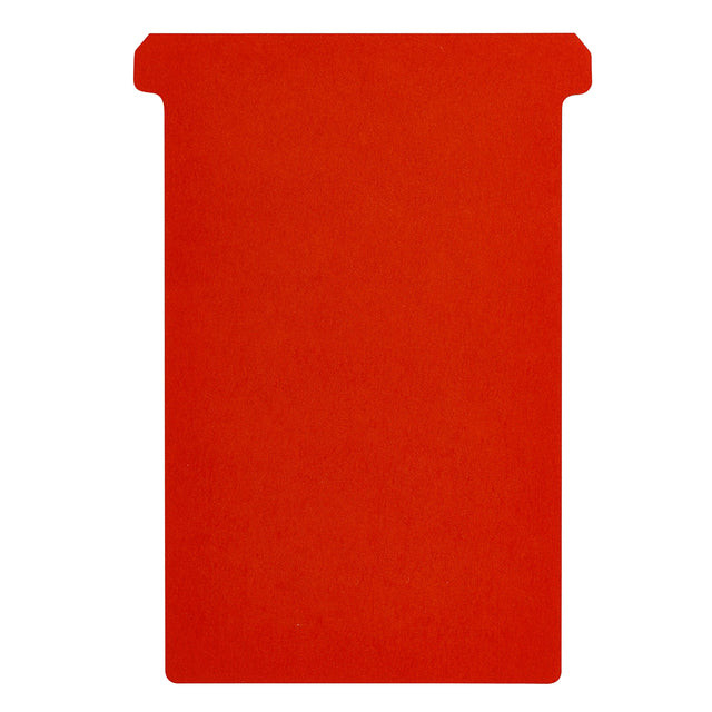 Planbord T-kaart Jalema formaat 4 107mm rood | Pak a 100 stuk