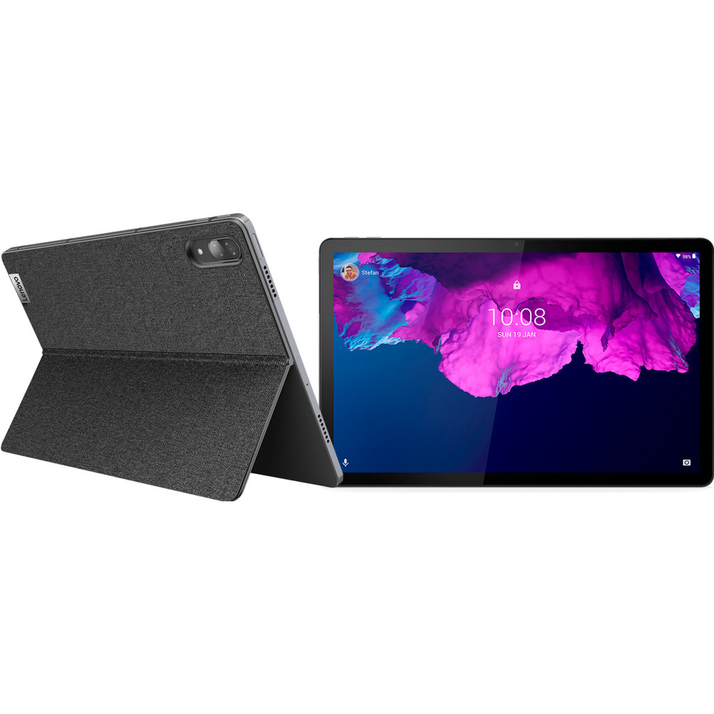 Lenovo Tab P11 64GB Wifi Grijs + Lenovo Keyboard Cover QWERTY Grijs