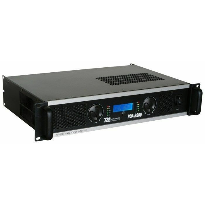 Power Dynamics PDA-B500 Professionele PA Versterker 500W RMS Stereo of