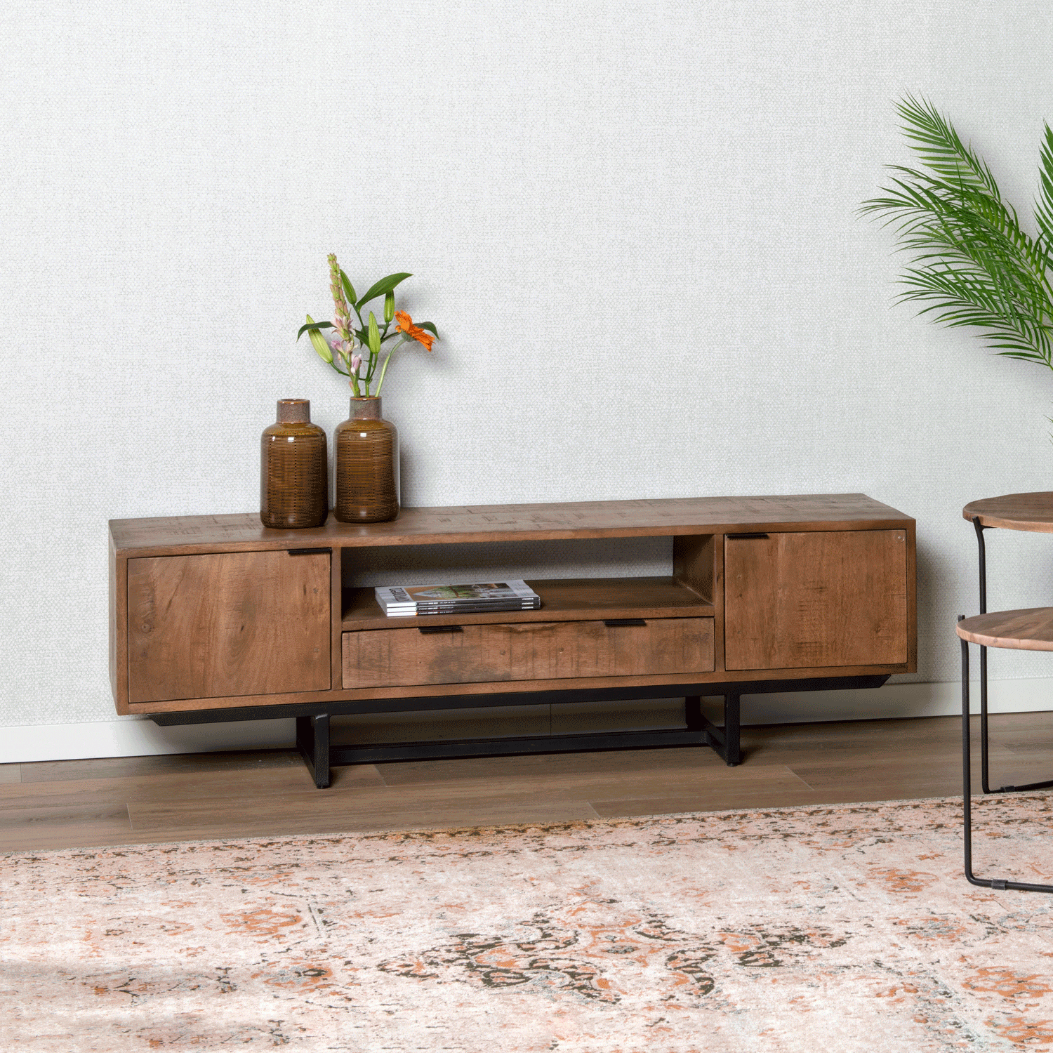 LivingFurn TV-meubel Valdez - Naturel, 150cm