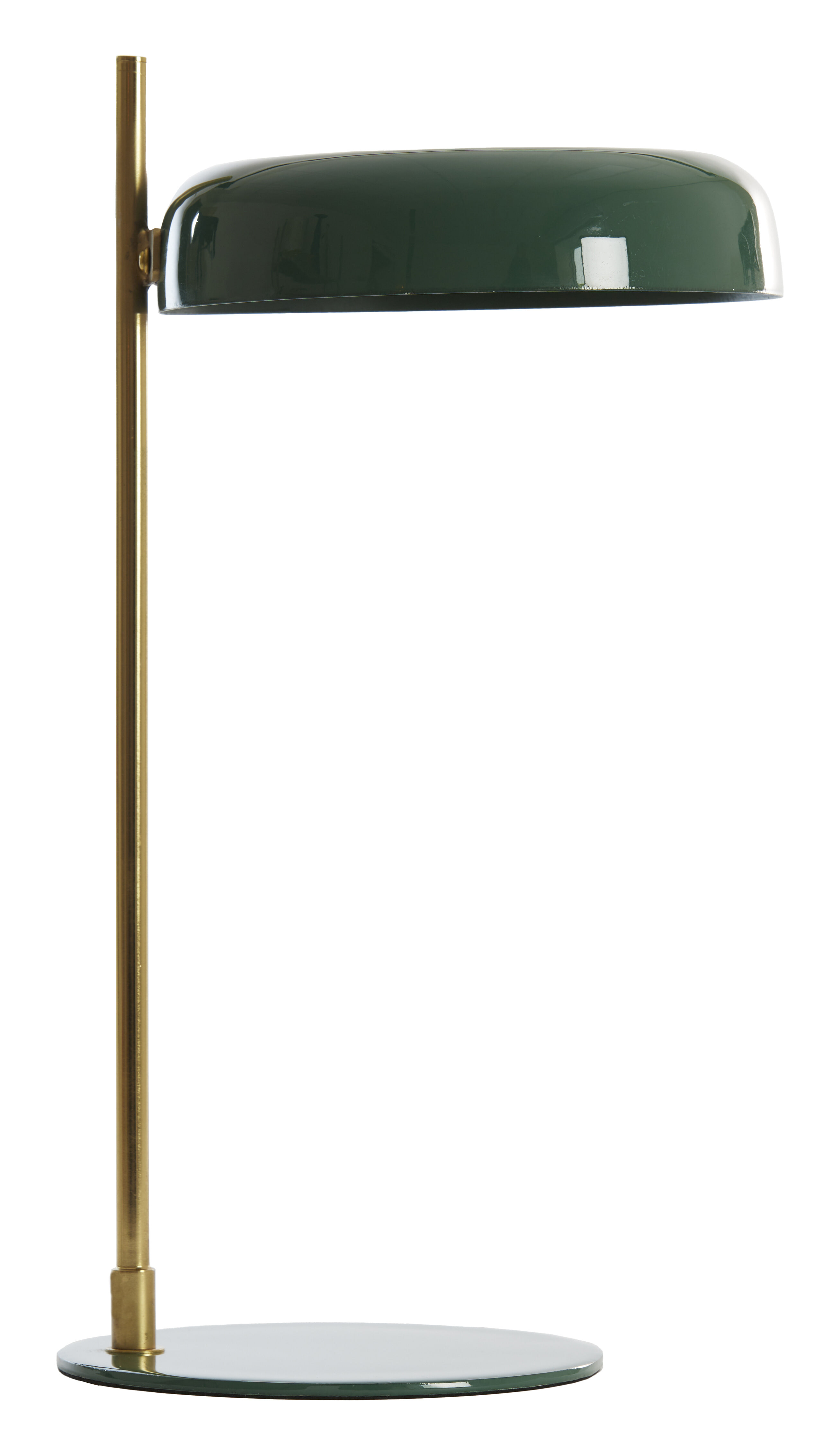 Light & Living Tafellamp Maleka 47cm - Donkergroen/Goud