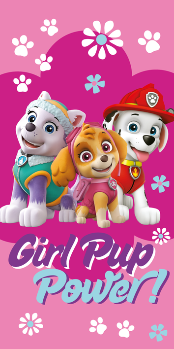 Paw Patrol Strandlaken Girl Power 70 x 140 cm