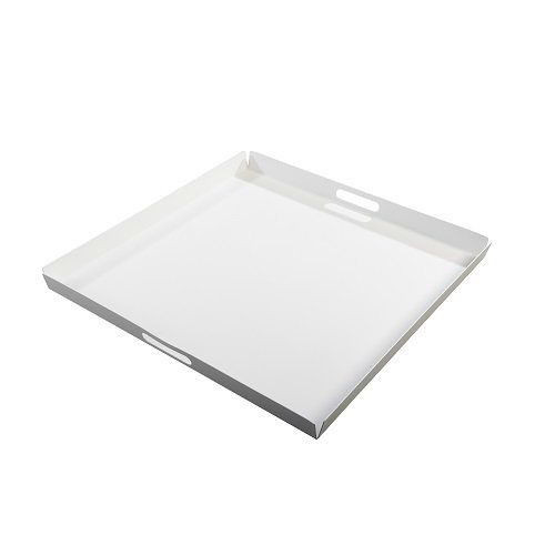 Hokan tray 70x70 cm aluminium white - Yoi