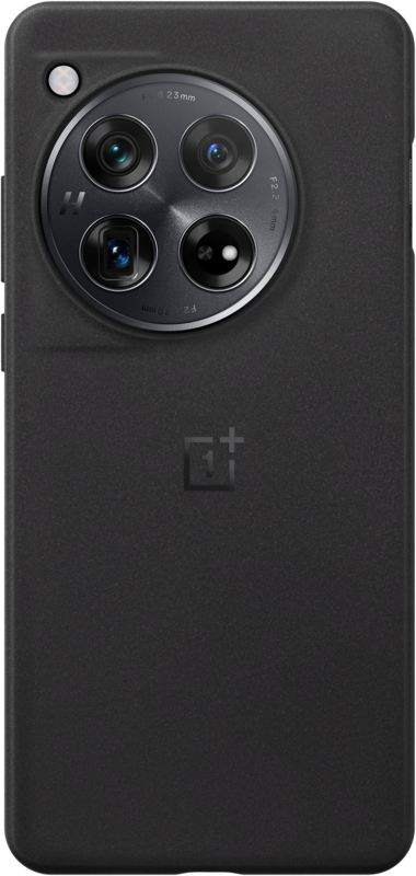 OnePlus 12 Sandstone Back Cover Zwart