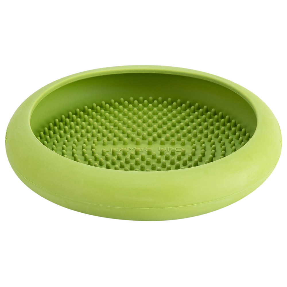 LickiMat® Honden likmat Ufo, groen