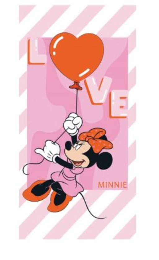 Minnie Mouse strandlaken Love 70 x 140 cm