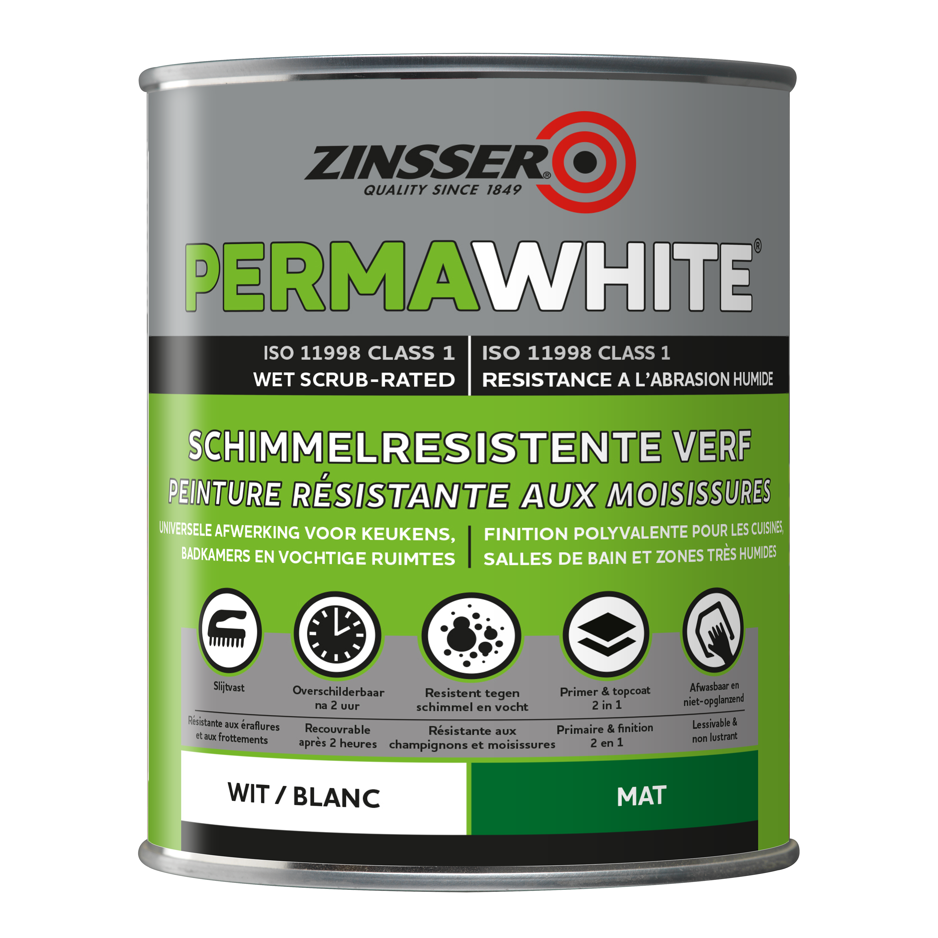 Zinsser Perma-White Matt 1 liter